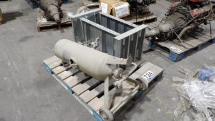 CLEMCO Abrasive Blast Machine, Model 101, 10 cu.ft. Capacity, Portable