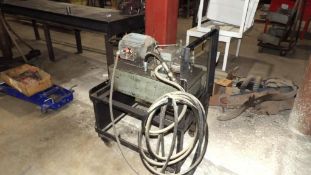 VICKERS Hydraulic Power Unit - Electric Motor Driven, Portable, Industrial with Hoses