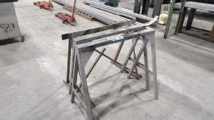 Three Metal Support Stands
