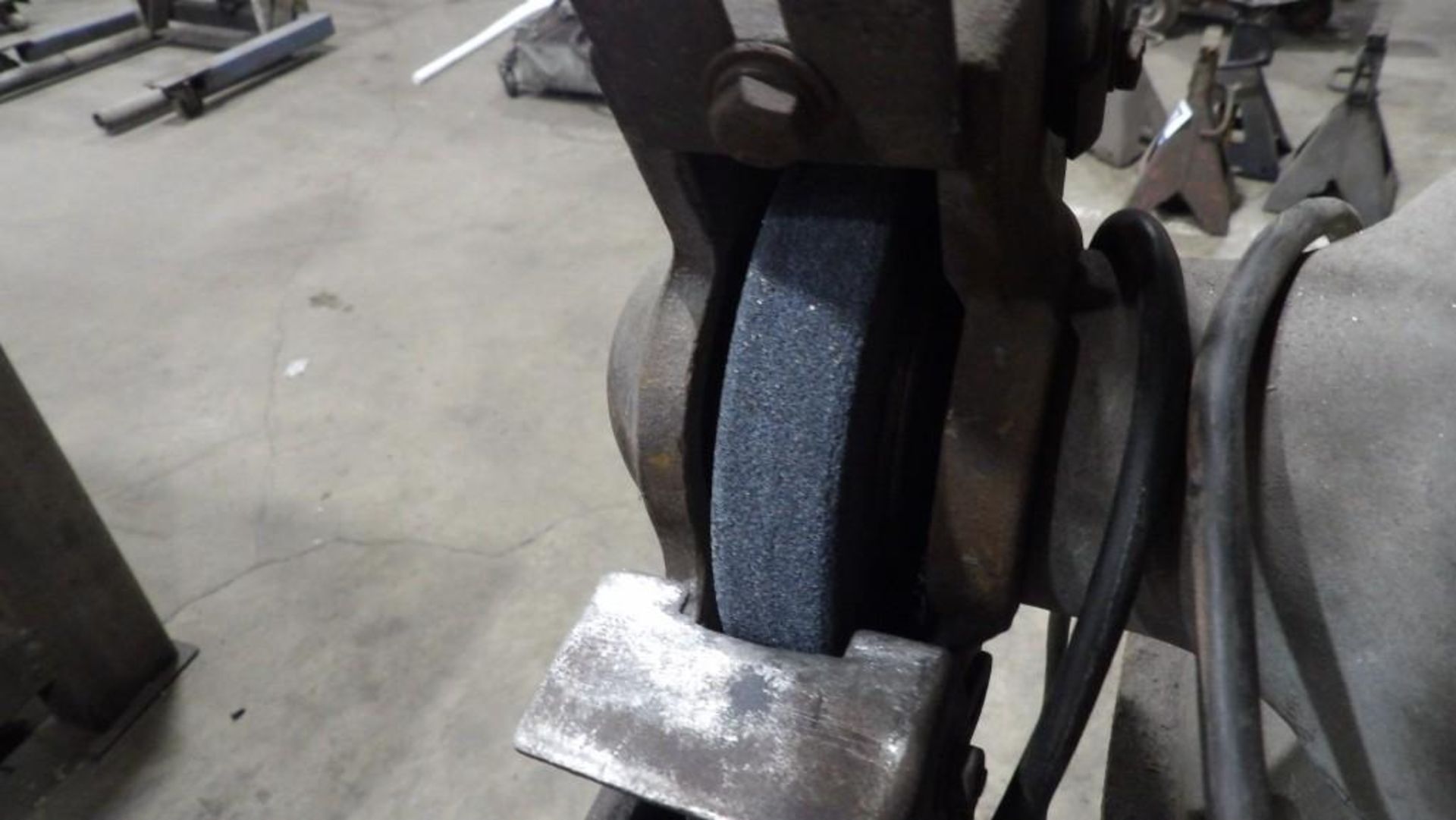 BALDOR Heavy Duty Ball Bearing Grinder-Buffer, Cat No. 712, 1/2 HP - 115/230V - 3600 RPM, on Stand - Image 4 of 6