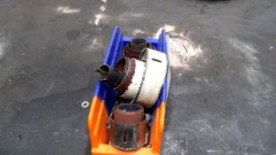 Used Hole Saw Assortment, Mixed Sizes, with Organizer Tray
