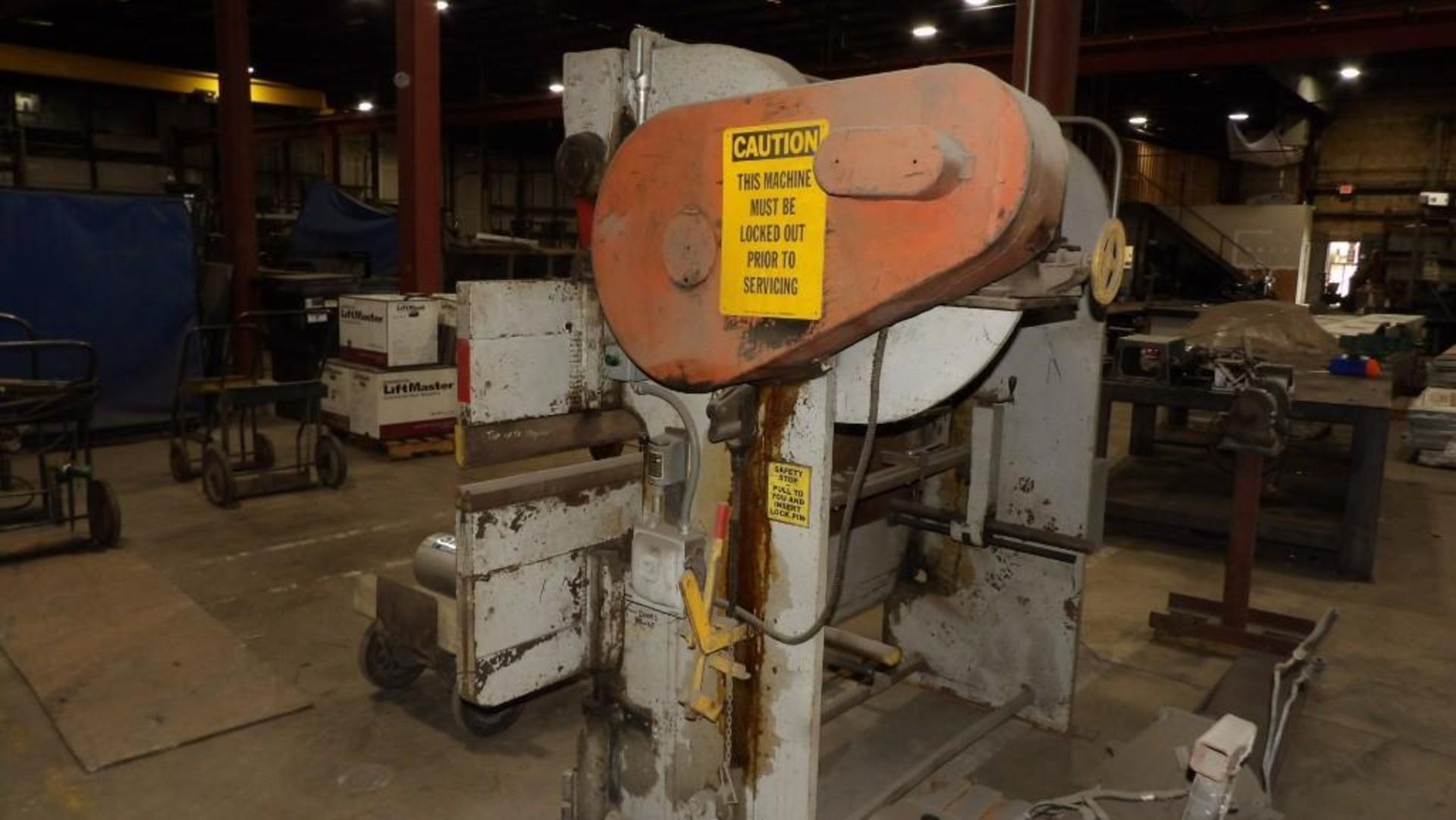 Dreis & Krump Chicago 338 Sp Mechanical Press Brake - Image 5 of 10