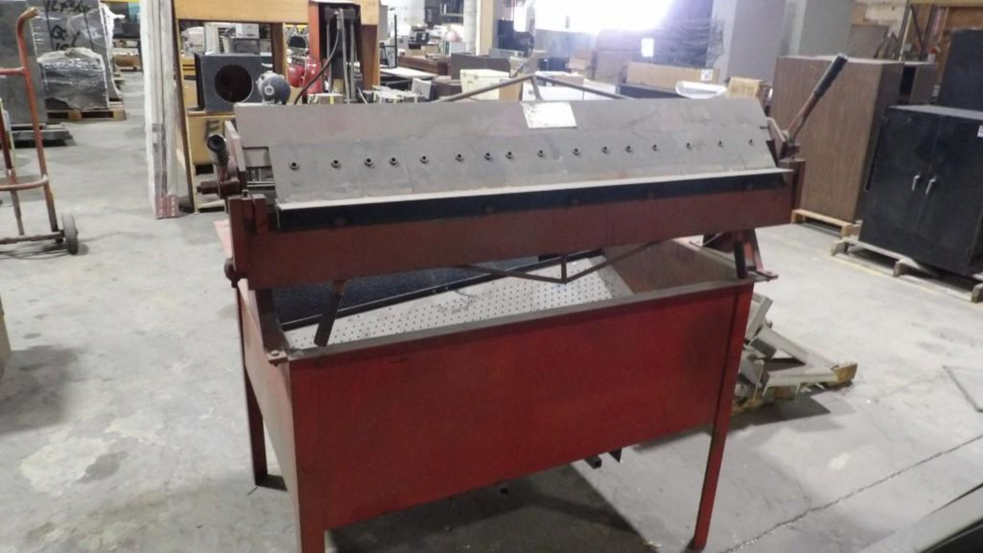 NORTHERN 48" Hand Press Brake - 1mm Max Bending Thickness - Image 4 of 6
