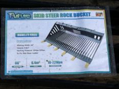 2026 Future FT-RB66 Skid Steer Rock Bucket