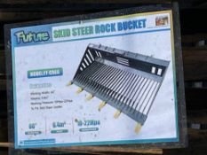 2026 Future FT-RB66 Skid Steer Rock Bucket