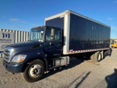 2015 Hino 268 S/A 24 Box Truck