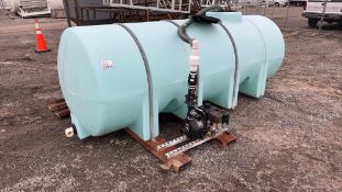 2015 1000 Gallon Brink Tank