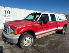2005 Ford F350 Super Duty XL 4x4 Crew Cab Pickup Truck