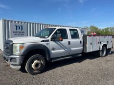 2013 Ford F450 XL Super Duty Crew Cab Service Truck