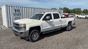 2016 Chevrolet Silverado 3500 4x4 Crew Cab Pickup Truck