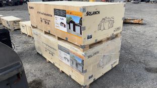 2026 SDLANCH SDL4230TGMS Triple Garage Metal Shed