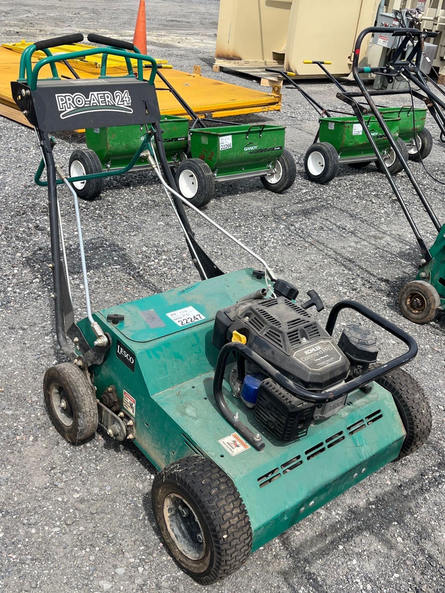 LESCO Pro-Aer 24 Dual Hydro Walk-Behind Aerator - Image 3 of 14