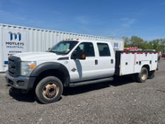 2014 Ford F450 XL Super Duty Crew Cab Service Truck