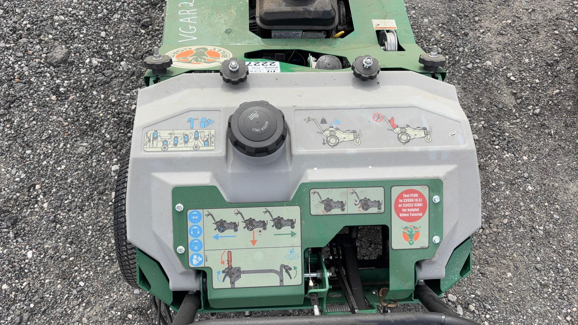 Billy Goat Plugger 25" Hydro-Drive Aerator - Image 8 of 15