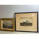 (2) Assorted Framed Art Prints