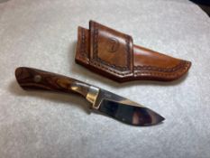 Custom Artisan Fixed Blade Hunting Knife