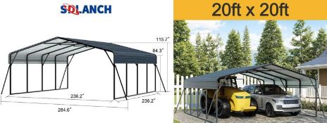 2026 SDLANCH SDLC2020 20' x 20' High-End Carport