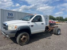 2008 Dodge 5500 Heavy Duty Cab Chassis Truck
