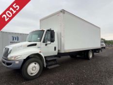 2015 International DuraStar 4300 26' Box Truck