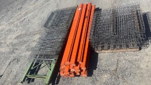 Industrial Pallet Rack with Wire Shelves
