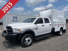 2015 Ram 5500 Crew Cab Utility Body Truck