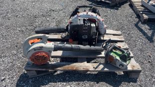 (2) Leaf Blower and Chain Saw Motor