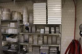 Lot of Assorted Plastic and Metal Storage Containers