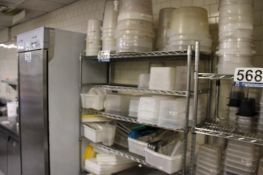Lot of Assorted Commercial Kitchen Storage Containers