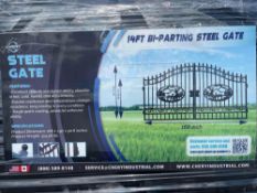 2026 Greatbear 14' Bi-Parting Iron Gate
