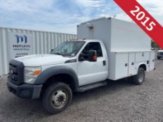 2015 Ford F550 Super Duty 4x4 Utility Truck