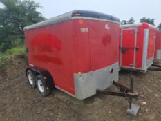 1999 Pace American CS610TA2 T/A Enclosed Trailer