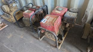 (2) Honda 2500 Generators
