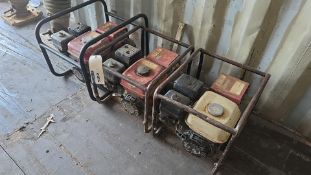 (3) Honda EG2500 Generators