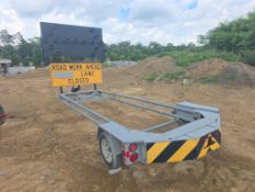 2011 Energy Absorption Systems VTQ-TL3 Trailer-Mounted Attenuator with Arrow Board