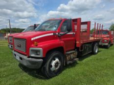 2003 GMC C7500 S/A Flatbed Truck