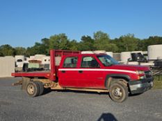 2006 Chevrolet 3500HD S/A Crew Cab Flatbed Truck