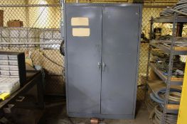 Industrial Storage Cabinet with Oils and Lubricants