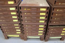 Lawson Products Industrial Storage Cabinet with Assorted Retaining Rings