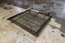Transport Dolly Metal Mesh Platform with Casters