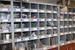 Industrial Storage System with Assorted Components