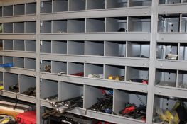 Assorted Hand Tools and Storage Units