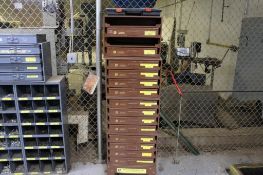 Lawson Products Industrial Storage Cabinet with Assorted Fasteners