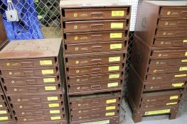 Lawson Products Industrial Storage Cabinets with Assorted Fasteners