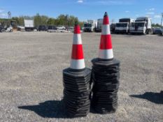 (Qty 42) 2026 Unused SDLANCH TSC Safety Traffic Cones