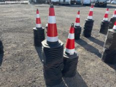 (Qty 42) 2026 Unused SDLANCH TSC Safety Traffic Cones