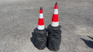 (Qty 42) 2026 Unused SDLANCH TSC Safety Traffic Cones