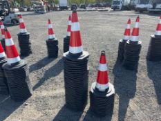 (Qty 42) 2026 Unused SDLANCH TSC Safety Traffic Cones
