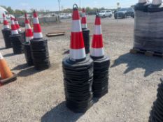 (Qty 42) 2026 Unused SDLANCH TSC Safety Traffic Cones