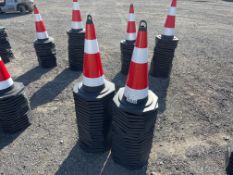 (Qty 42) 2026 Unused SDLANCH TSC Safety Traffic Cones