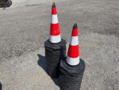 (Qty 42) 2026 Unused SDLANCH TSC Safety Traffic Cones